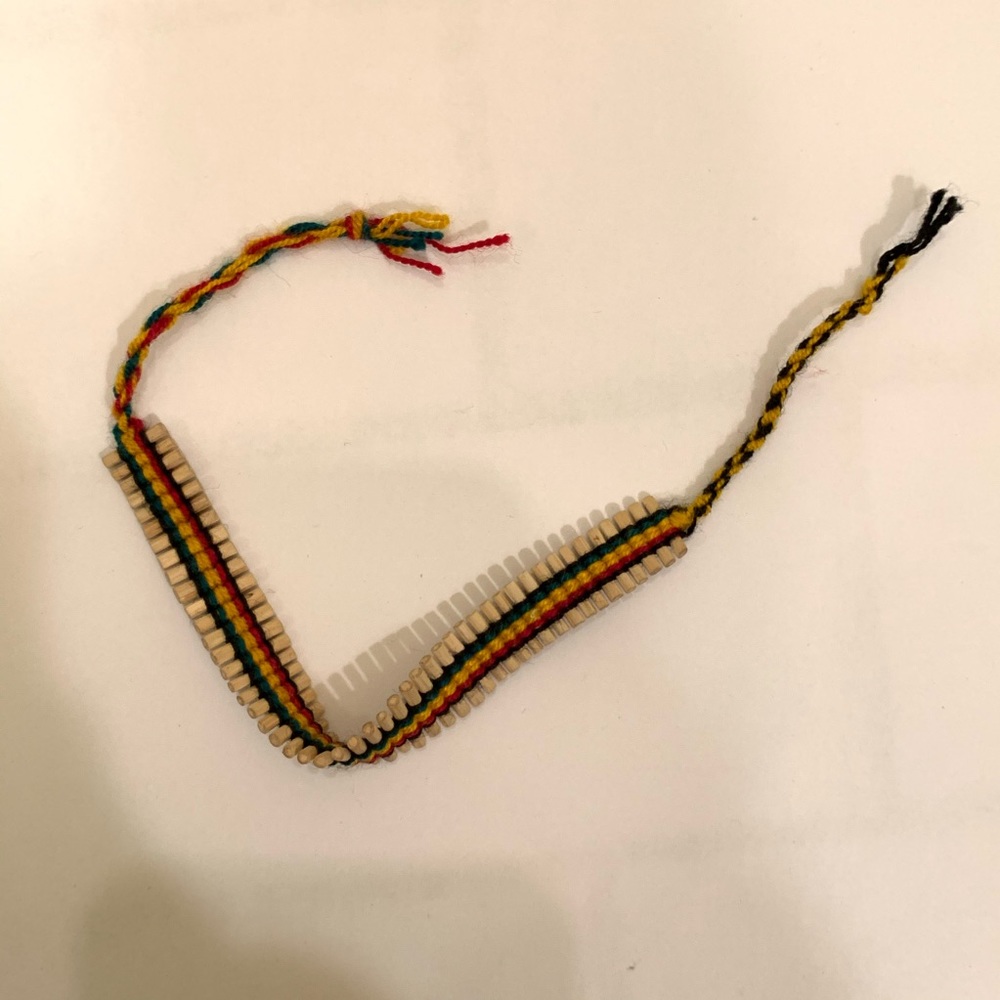 Wooden Woven Bracelet